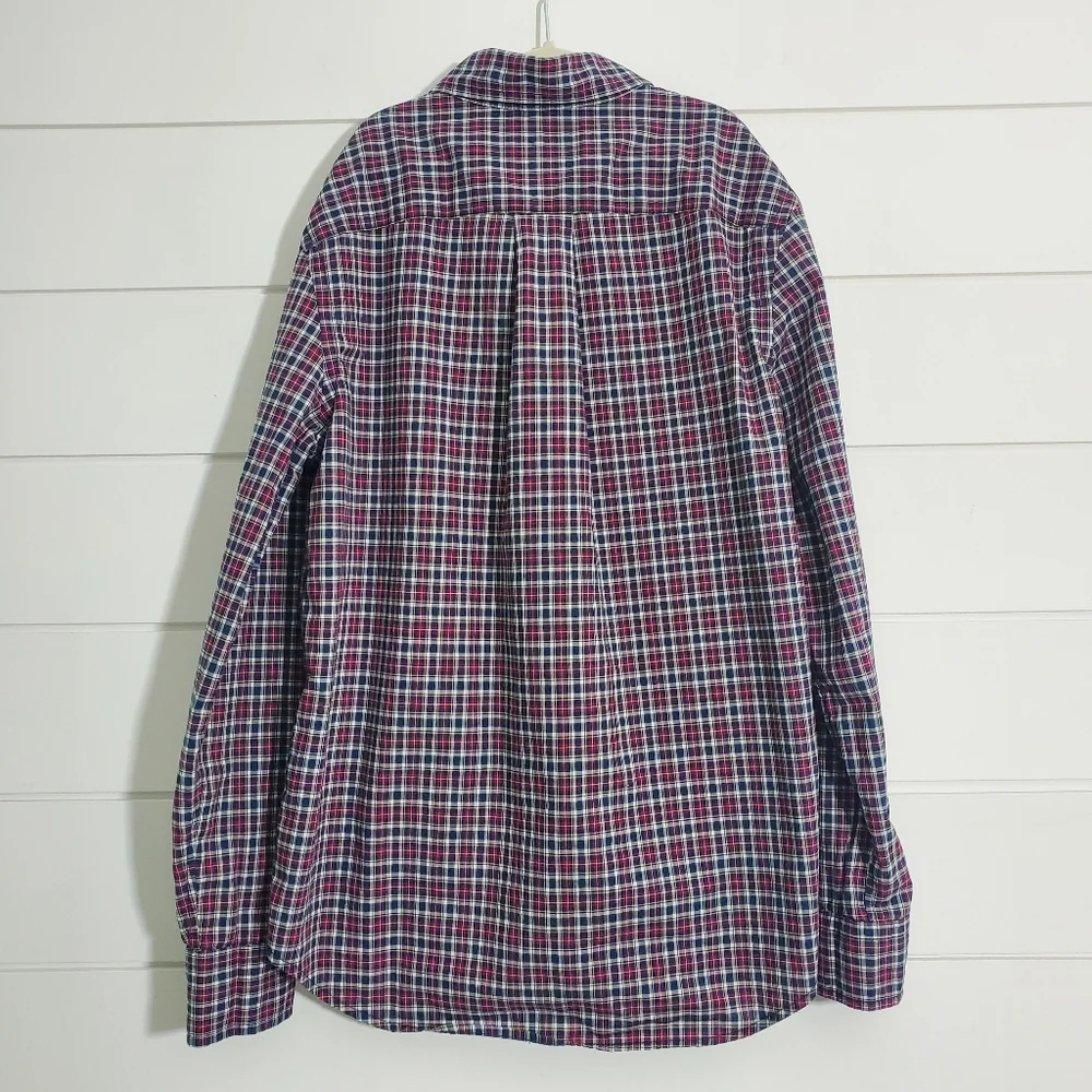 Ralph‎ Lauren Kids Plaid Button-down Long Sleeve Shirt. Size: M (10-12)